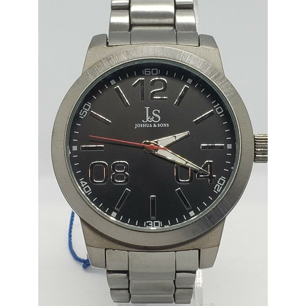 J&S Joshua & Sons Large Men’s Watch JS82